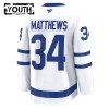 Toronto Maple Leafs Hockeydrakt Fanatics Premium Auston Matthews 2024-25 Hvit Borte - Barn